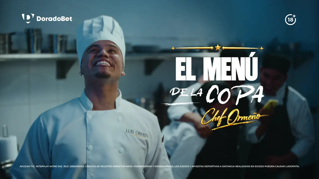 DoradoBet: El Menú de la Copa, fotograma del video