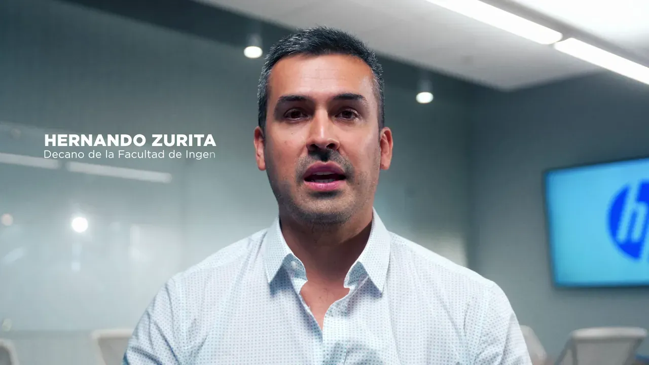 HP Workstation: Hernando Zurita: laptop o workstation, fotograma del video